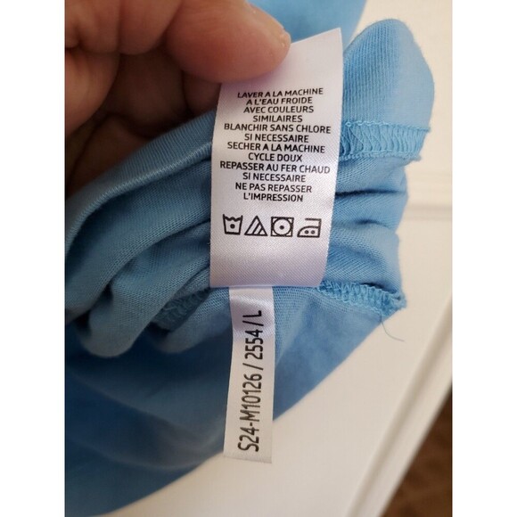 Life Is Good Fueled By Positive Energy Dog Crusher Lite Mens Size L Blue Cotton - Picture 15 of 15